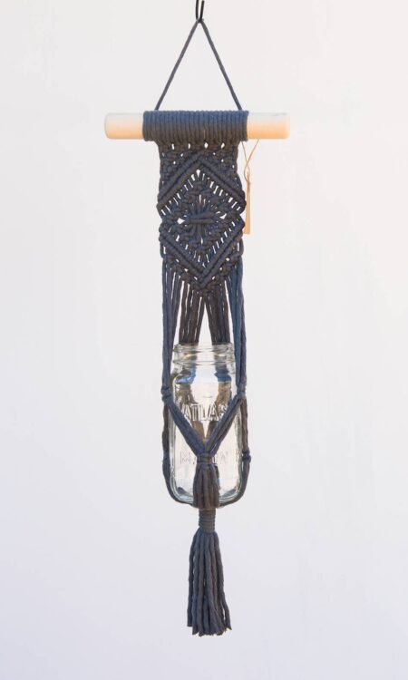 Small macrame plant hanger