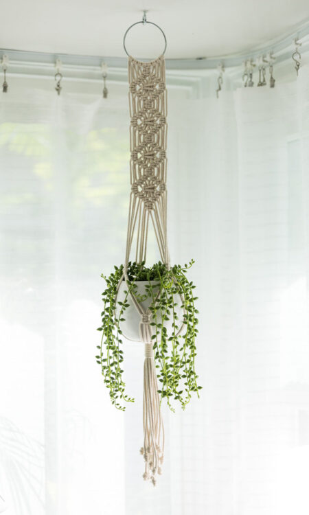 Macrame plant hanger for purchase