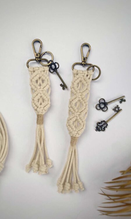 shop macrame keychain